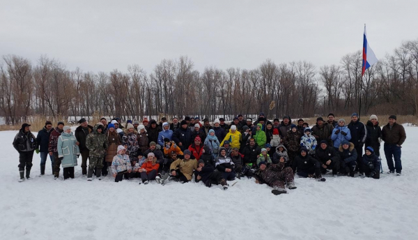 В Саратовской области прошёл VII турнир по ловле рыбы со льда посвященного памяти Г.А. Хандожко